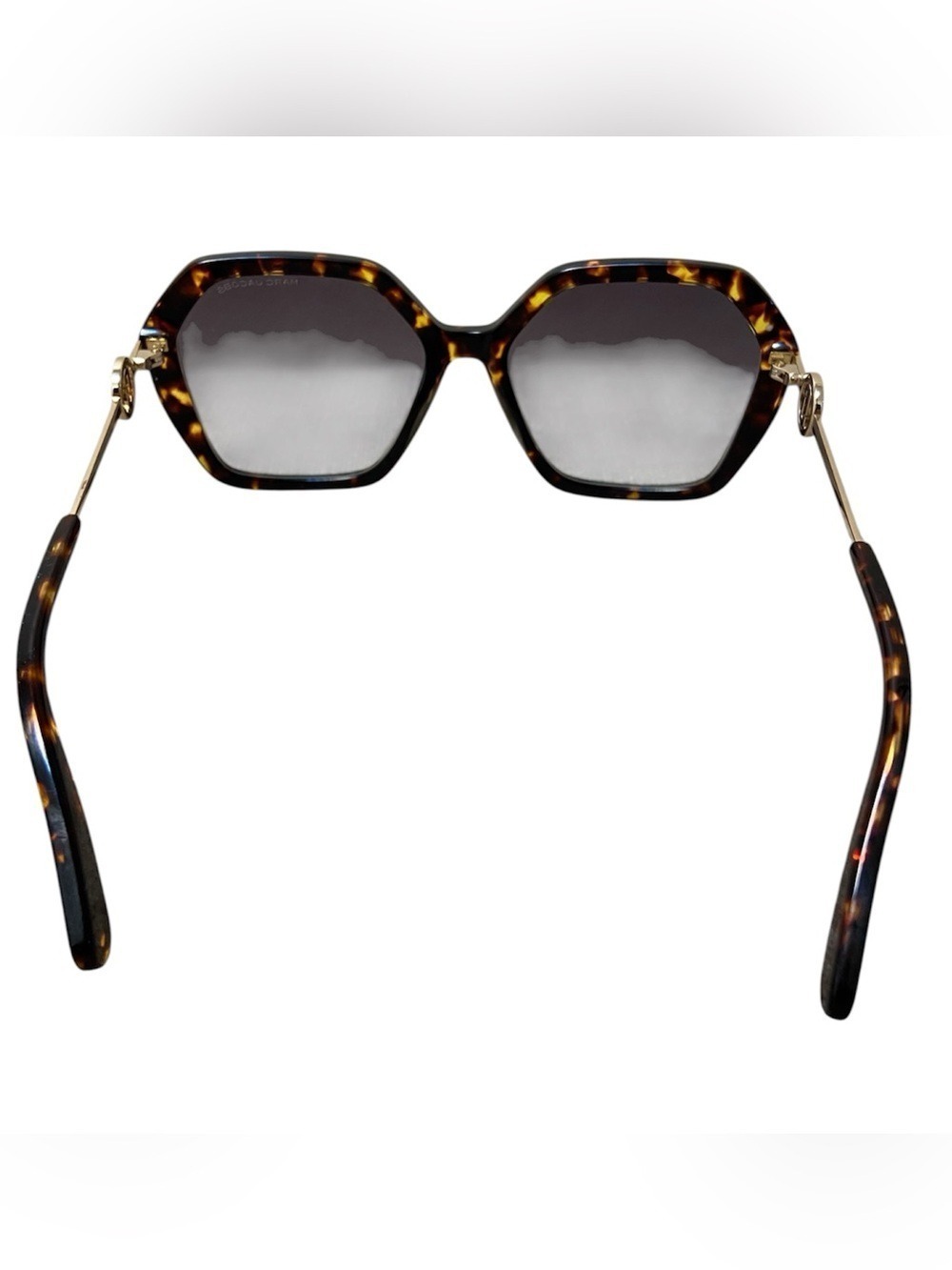 Marc Jacobs Geometric Tortoiseshell Women's Glasses NWOT - Picture 3 of 7